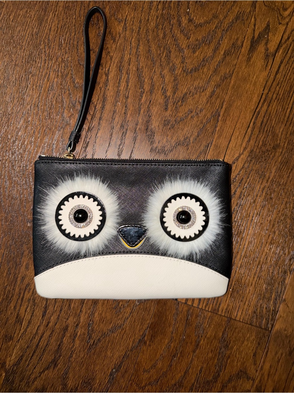 Kate Spade New York Dashing Beauty Penguin Small Willa Wristlet